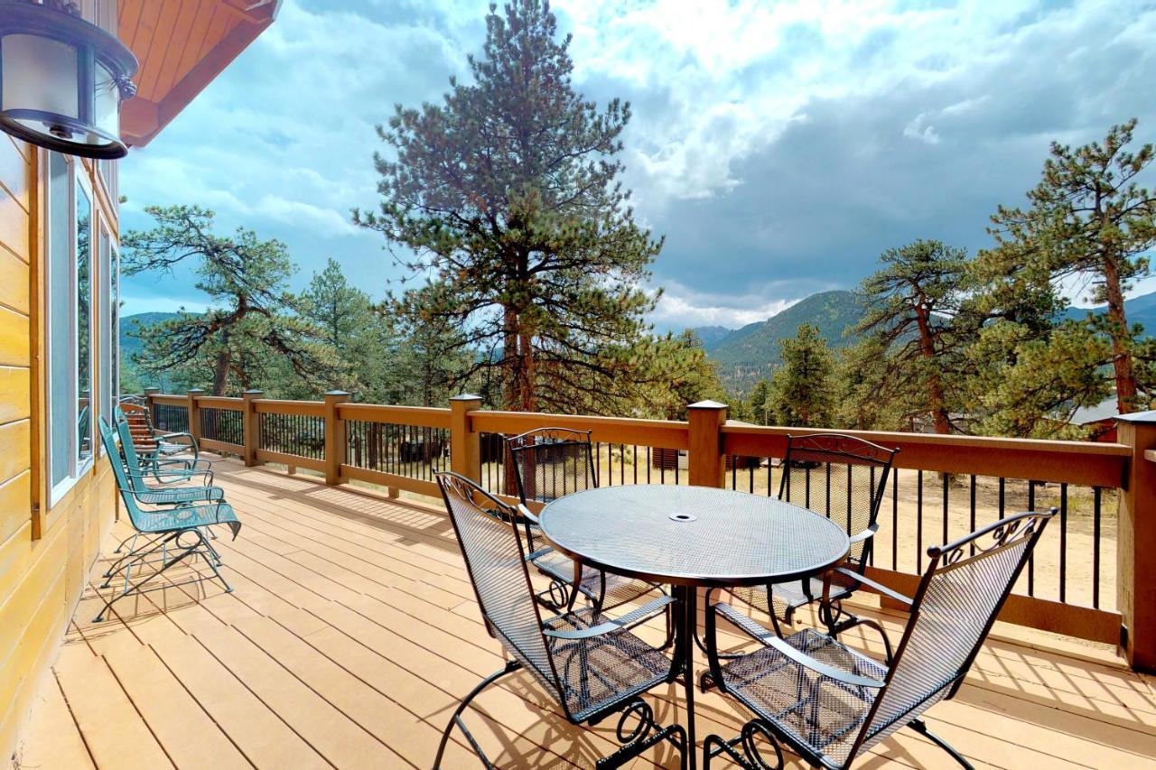 Twin Pines Cabin Estes Park Bagian luar foto