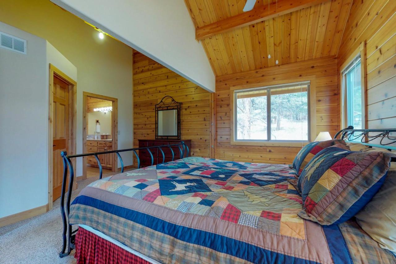 Twin Pines Cabin Estes Park Bagian luar foto