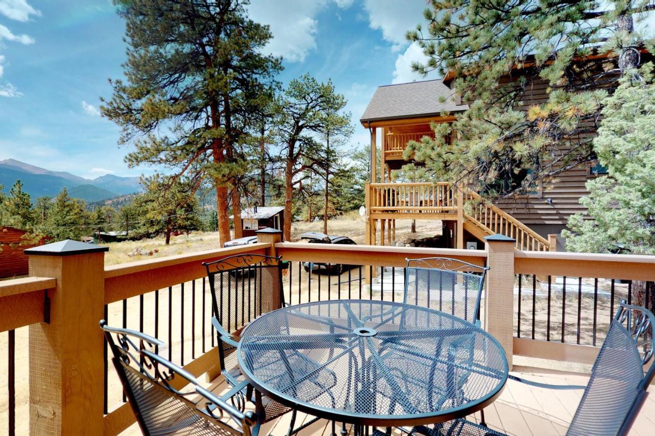 Twin Pines Cabin Estes Park Bagian luar foto