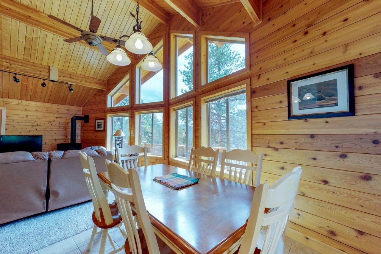 Twin Pines Cabin Estes Park Bagian luar foto