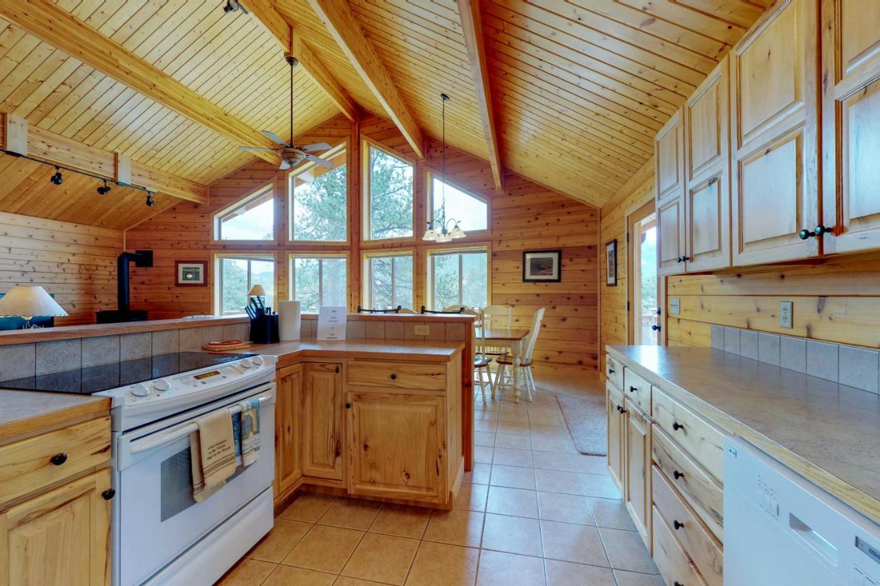 Twin Pines Cabin Estes Park Bagian luar foto