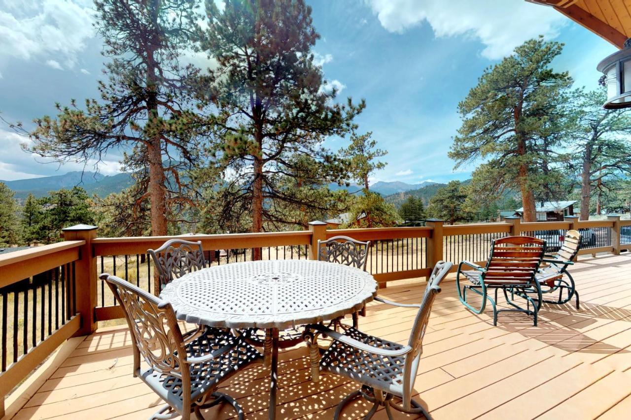 Twin Pines Cabin Estes Park Bagian luar foto