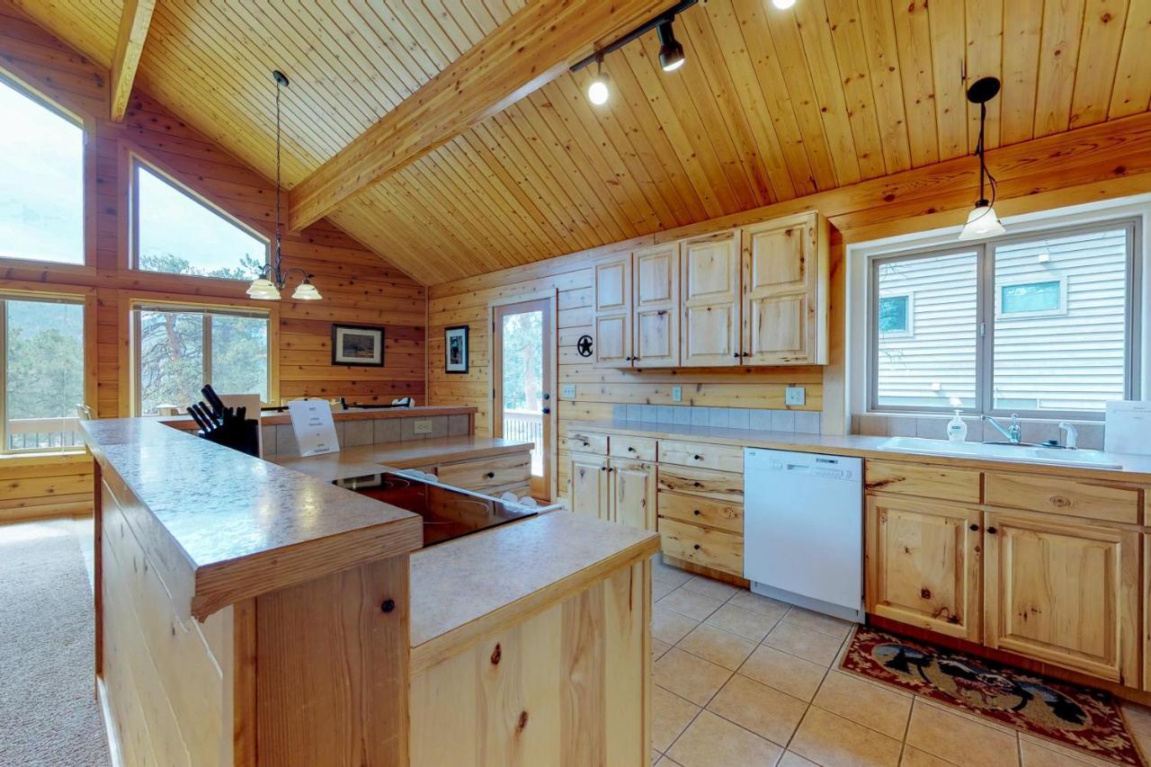 Twin Pines Cabin Estes Park Bagian luar foto